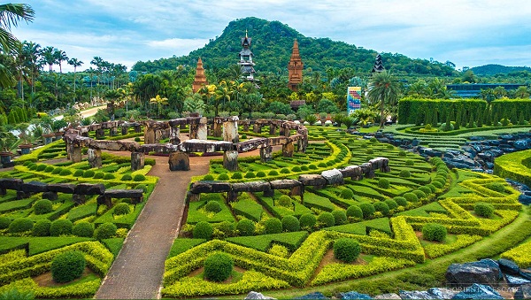 khu vườn nhiệt đới Thái Lan